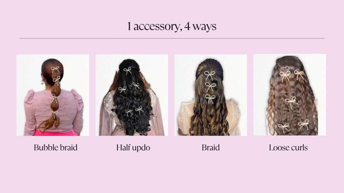 crystal hair bows style in multiple ways by loveknots
