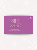 Loveknots premium gift card with gold accents
