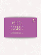 Loveknots premium gift card with gold accents