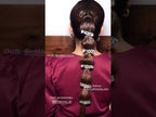 influencer diet Lab by Bhavna Chandani wearing quinster on her bubble braid by loveknots