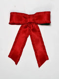 Scarlett silk fringe bow by loveknots fro Christmas
